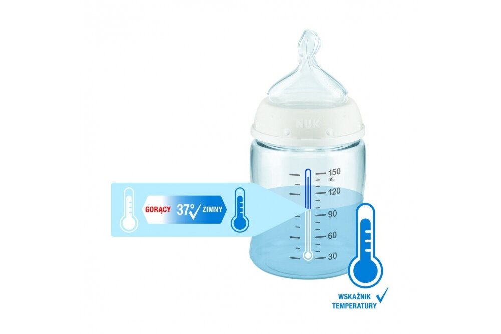 NUK Baby Bottle First Choice+, 150 ml NO COLIC, 0-6 m 3 NUK Baby Bottle First Choice+, 150 ml NO COLIC, 0-6 m 3