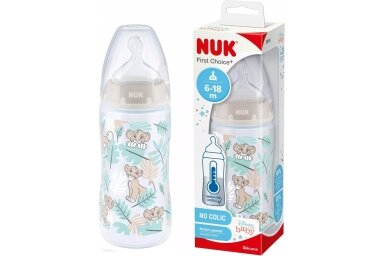 NUK Baby Bottle 300 ml NO COLIC, 6-18 m