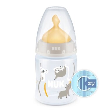 NUK buteliukas First Choice+, 150 ml NO COLIC, 0-6 m