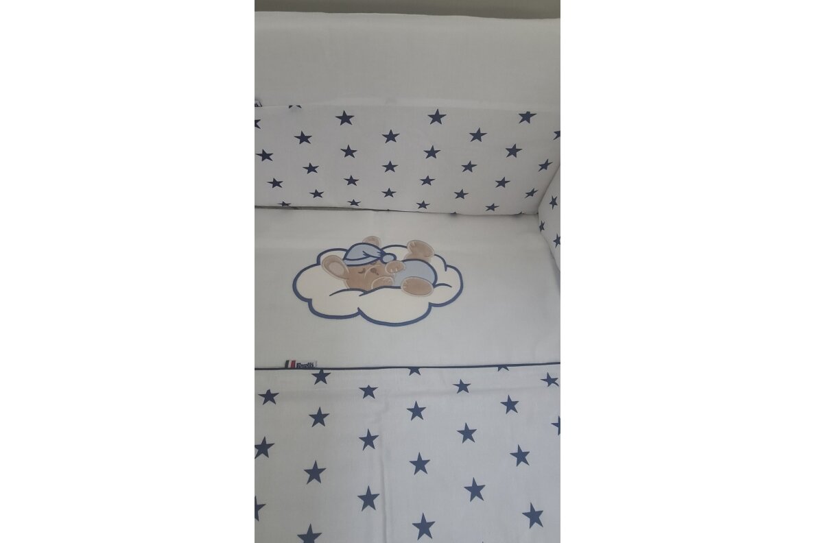 Bedding 3 pieces Feretti TRIO RABBIT ON A CLOUD 1 Bedding 3 pieces Feretti TRIO RABBIT ON A CLOUD 1