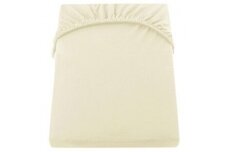 Jersey fitted sheet with elastic band