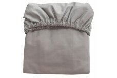 Jersey fitted sheet with elastic band