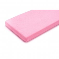 Paklodė JERSEY neperšlampama su guma Pink-80