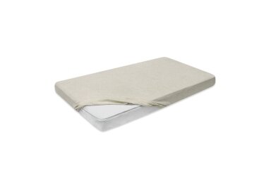 Waterproof & breathable fitted sheet JERSEY 60Grey