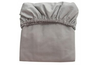 Jersey fitted sheet with elastic band Ø 75 Grey