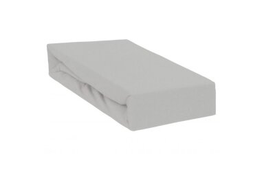 Jersey fitted sheet with elastic band 40/90, Grey Jersey fitted sheet with elastic band 40/90, Grey