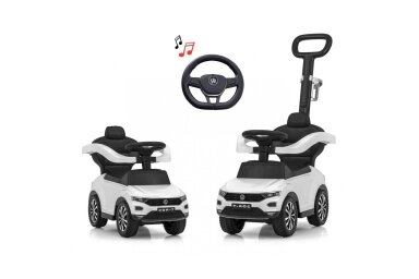 Ride-On Car with Push Bar VOLSWAGEN T-ROC White Ride-On Car with Push Bar VOLSWAGEN T-ROC White