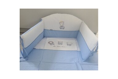 Bedding 3 pieces Feretti TRIO AMICI Blue
