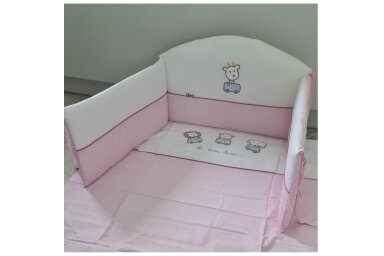 Bedding 3 pieces Feretti TRIO AMICI ROSA