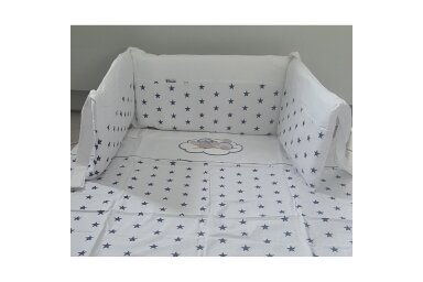 Bedding 3 pieces Feretti TRIO RABBIT ON A CLOUD