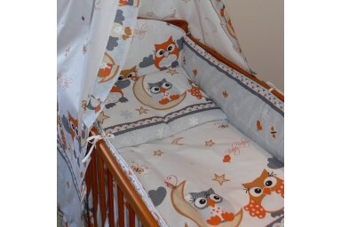 Bedding 5 pieces Ankras SOWY Grey