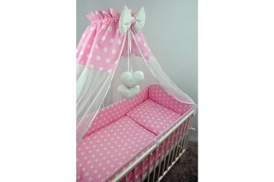 Bedding 6 pieces Ankras DOTS Pink