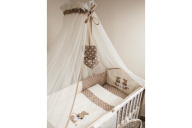 Bedding 6 pieces Ankras RABBIT Beige Bedding 6 pieces Ankras RABBIT Beige