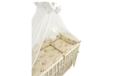 Bedding 6 pieces Ankras ŽYRAFKI Beige
