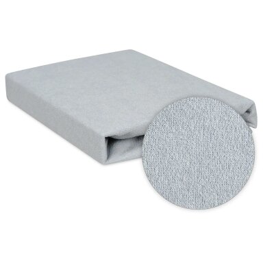 Paklodė Frotte neperšlampama su guma 60 Grey