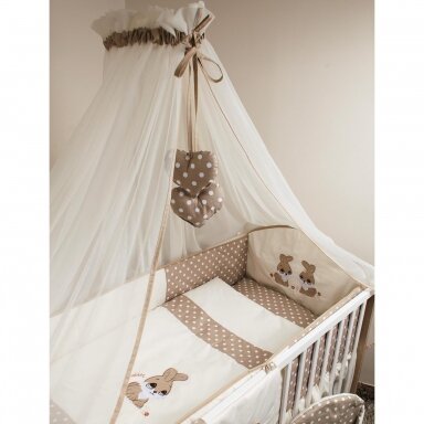 Комплект постели 6 частей Ankras RABBIT Beige Комплект постели 6 частей Ankras RABBIT Beige