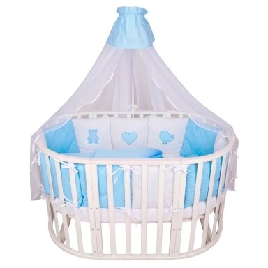 Pataliukai 7 dalių Amarobaby KROCHA Blue Pataliukai 7 dalių Amarobaby KROCHA Blue