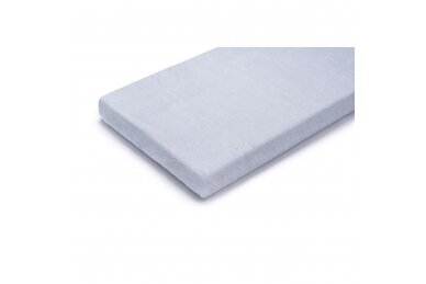 Waterproof & breathable fitted sheet  JERSEY Grey-80