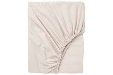 Waterproof & breathable fitted sheet JERSEY Ø 75 Ecru Waterproof & breathable fitted sheet JERSEY Ø 75 Ecru