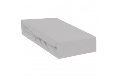 Jersey fitted sheet with elastic band 60 Grey Jersey fitted sheet with elastic band 60 Grey