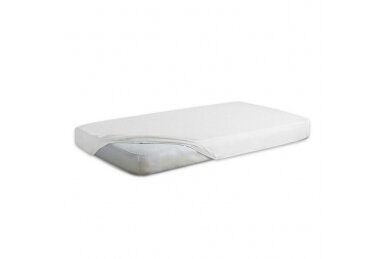 Jersey fitted sheet Kieczm with elastic band White-80 Jersey fitted sheet Kieczm with elastic band White-80