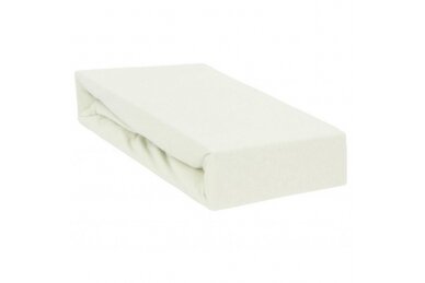 Fitted sheet with elastic band ANKRAS White