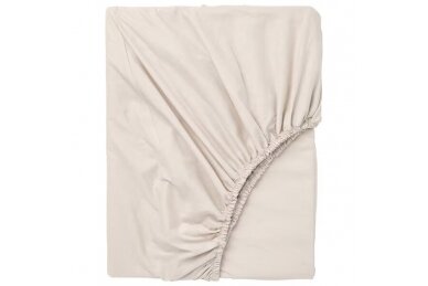 Fitted sheet with elastic band ANKRAS Ecru 1 Fitted sheet with elastic band ANKRAS Ecru 1