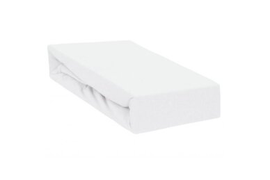 Fitted sheet with elastic band ANKRAS White Fitted sheet with elastic band ANKRAS White