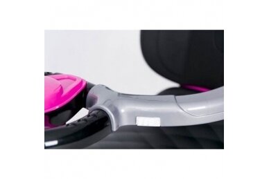 Ride-On Car with Push Bar 614R Pink 4