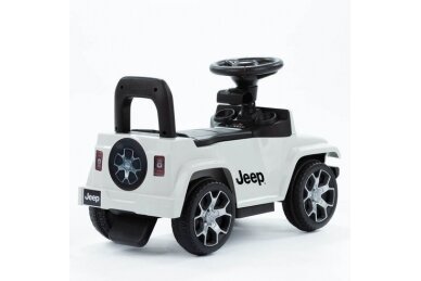 Push Car with Sounds JEEP White 3