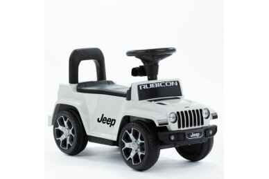 Push Car with Sounds JEEP White 4
