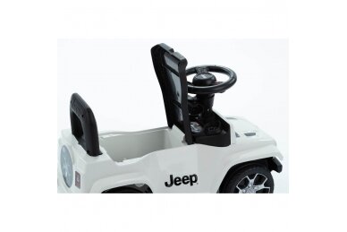 Push Car with Sounds JEEP White 5