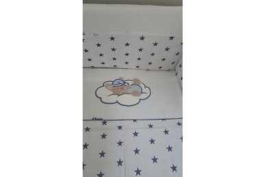 Bedding 3 pieces Feretti TRIO RABBIT ON A CLOUD 1