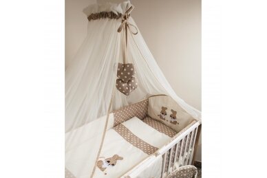 Bedding 6 pieces Ankras RABBIT Beige Bedding 6 pieces Ankras RABBIT Beige