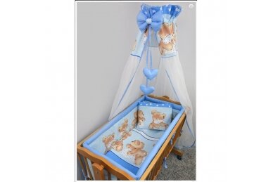 Bedding 7 pieces Ankras MIKA Blue Bedding 7 pieces Ankras MIKA Blue