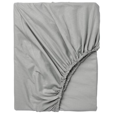 Paklodė JERSEY neperšlampama su guma 75x125 Grey Paklodė JERSEY neperšlampama su guma 75x125 Grey