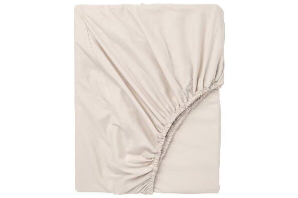 Waterproof & breathable fitted sheet JERSEY Ø 75 Ecru Waterproof & breathable fitted sheet JERSEY Ø 75 Ecru