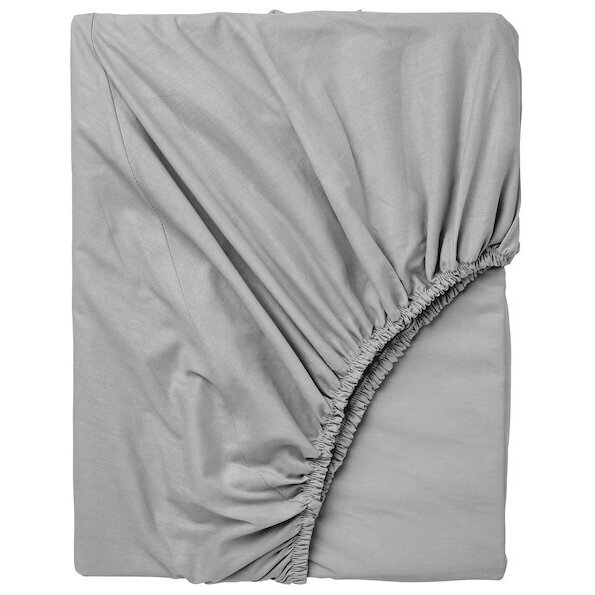 Paklodė JERSEY neperšlampama su guma 75x125 Grey Paklodė JERSEY neperšlampama su guma 75x125 Grey