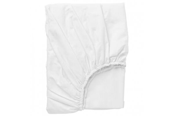 Fitted sheet with elastic band ANKRAS White 1 Fitted sheet with elastic band ANKRAS White 1