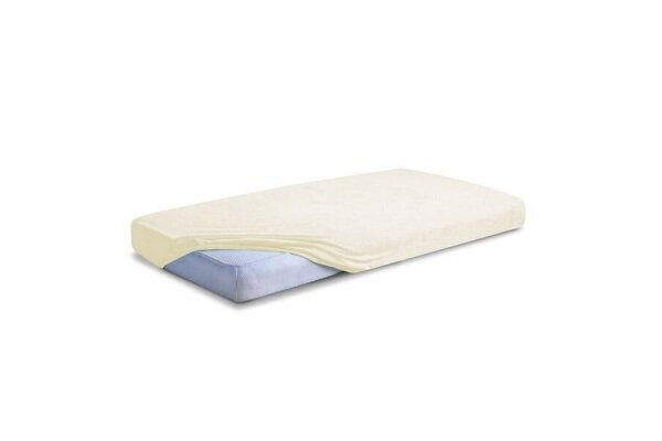 Jersey fitted sheet Kieczm with elastic band 80 Ecru