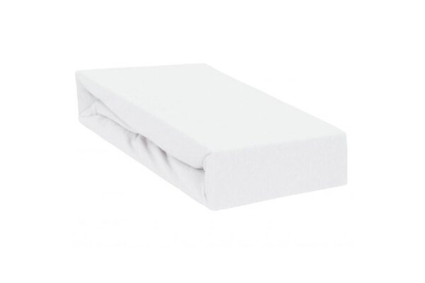 Fitted sheet with elastic band ANKRAS White Fitted sheet with elastic band ANKRAS White