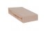 Jersey fitted sheet with elastic band 60 Brown