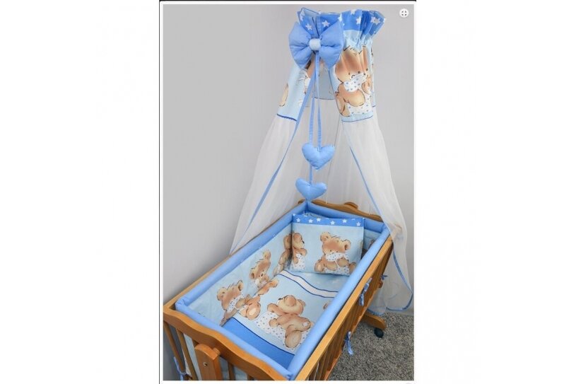 Bedding 7 pieces Ankras MIKA Blue Bedding 7 pieces Ankras MIKA Blue