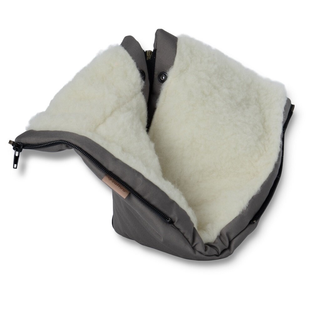Pirštinės-mova vežimėliui ar rogėms Womar Zaffiro NORDICO Taupe 3 Pirštinės-mova vežimėliui ar rogėms Womar Zaffiro NORDICO Taupe 3