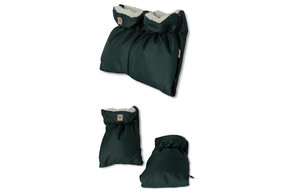 Gloves-Muff for Stroller Womar Zaffiro NORDICO Green