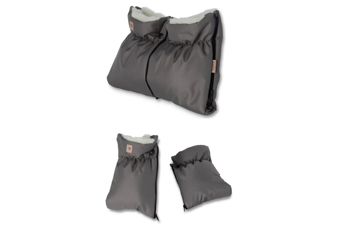 Gloves-Muff for Stroller Womar Zaffiro NORDICO Taupe Gloves-Muff for Stroller Womar Zaffiro NORDICO Taupe