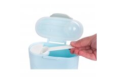 Milk powder dispenser with scoop 130g Blue
