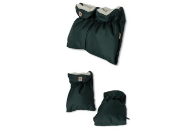 Gloves-Muff for Stroller Womar Zaffiro NORDICO Green Gloves-Muff for Stroller Womar Zaffiro NORDICO Green