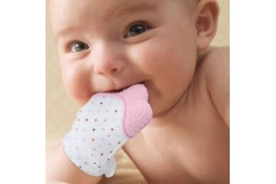 Baby Glove Teether BabyJem 526 Pink 3 Baby Glove Teether BabyJem 526 Pink 3