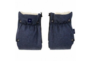 Gloves-Muff for Stroller Womar iGROW Navy 2 Gloves-Muff for Stroller Womar iGROW Navy 2